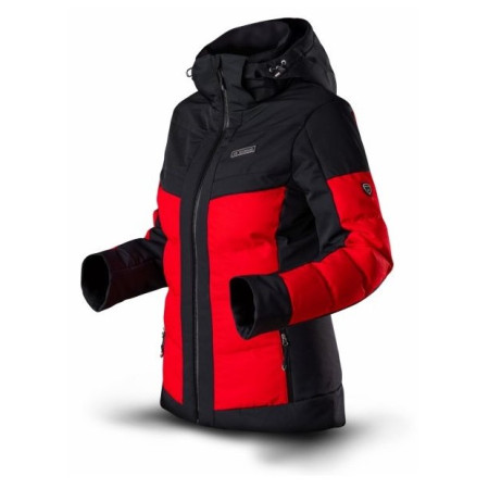 Damska kurtka narciarska Trimm Vario Lady czerwony/czarny red/black