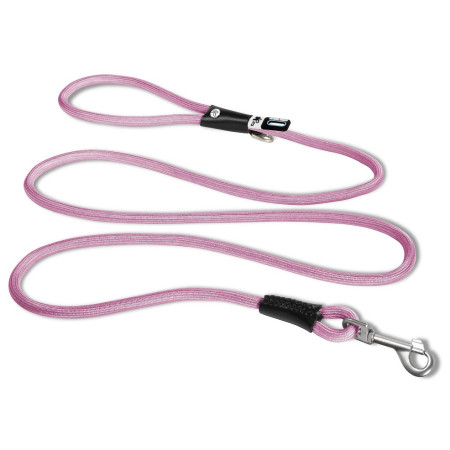 Smycz dla psa Curli Stretch Comfort Leash jasnoróżowy Pink