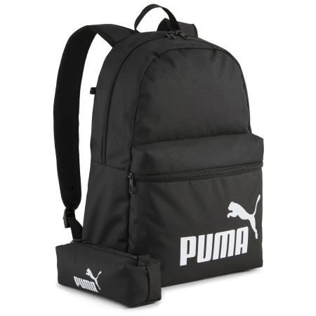 Miejski plecak Puma Phase Backpack Set czarny PUMA Black