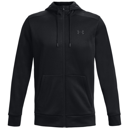 Męska bluza Under Armour Armour Fleece FZ Hoodie czarny Black / / Black