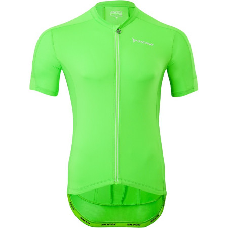 Męska koszulka kolarska Silvini CENO MD1609 zielony green-cloud