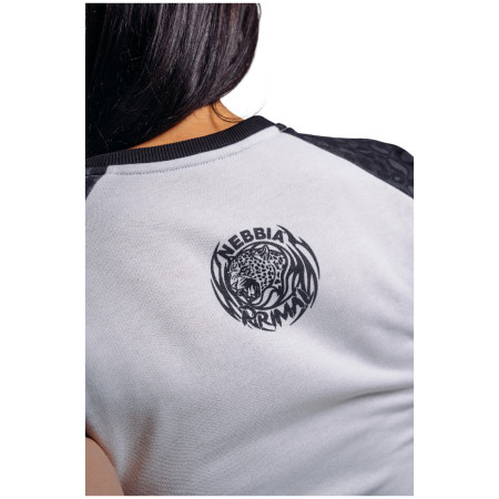 Koszulka damska Nebbia Crop Top Leopard '97 Primal