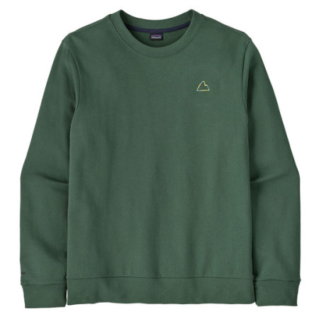 Bluza męska Patagonia M's Fitz Roy Massif Daily Crew zielony Canopy Green