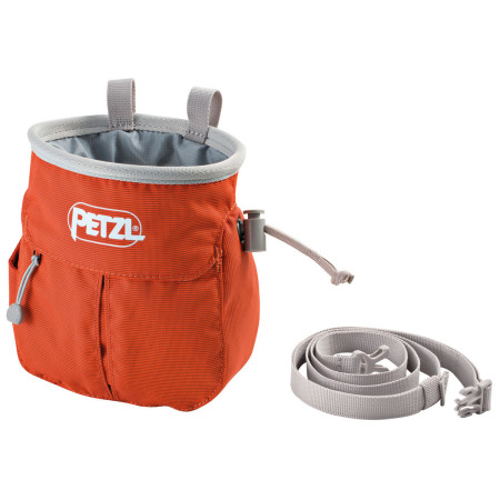 Worek na magnezję Petzl Sakapoche czerwony Red