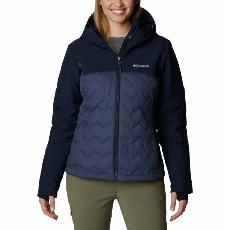 Kurtka zimowa damska Columbia Grand Trek™ II Down Jacket ciemnoniebieski Nocturnal, Dark Nocturnal