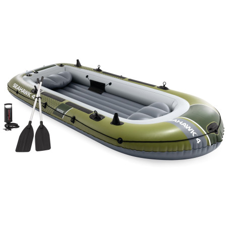Nadmuchiwany ponton Intex Seahawk™ 4 Boat zielony green