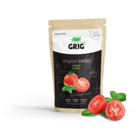 Świerszcze jadalne Grig Tomato & Basil
