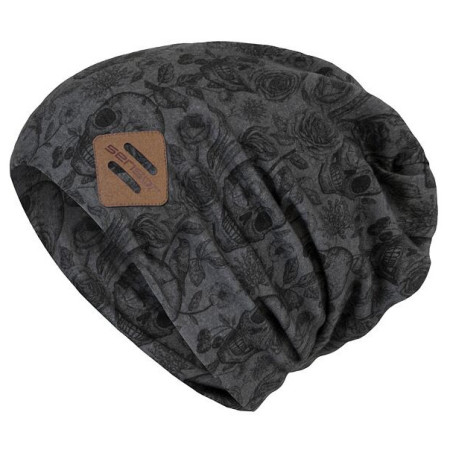 Czapka Sensor Merino Impress szary Skulls