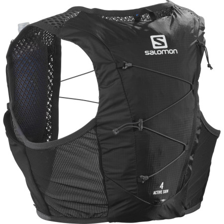 Kamizelka do biegania Salomon Active Skin 4 With Flasks czarny black