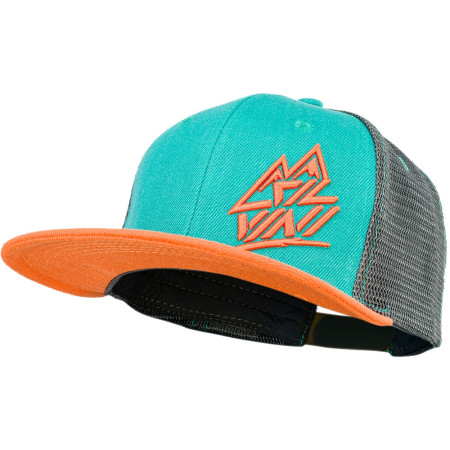 Bejsbolówka Silvini Trucker Mirano niebieski/pomarańczowy OceanOrange