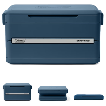 Lodówka turystyczna Coleman Snap-N-Go 45QT niebieski Saphire
