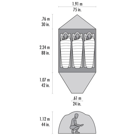Namiot turystyczny MSR Remote 3