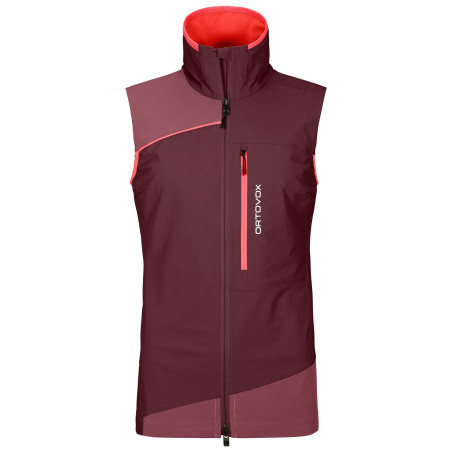 Kamizelka damska Ortovox W's Pala Light Vest czerwony Winetasting