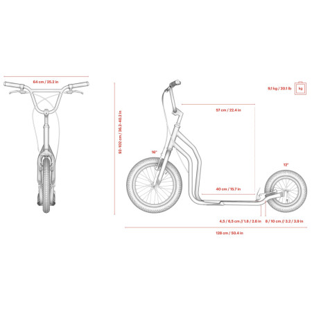 Hulajnoga Yedoo City RunRun