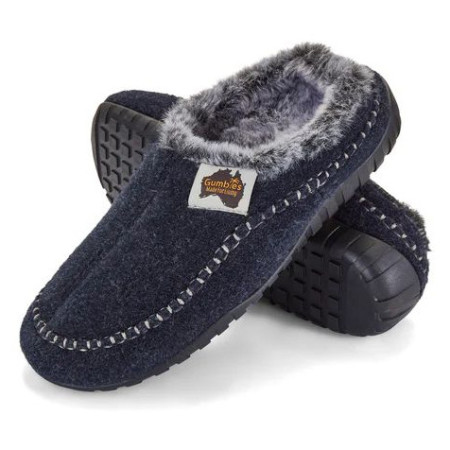 Męskie kapcie Gumbies Ossa Low Navy & Grey