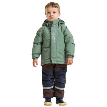 Dziecięca kurtka zimowa Didriksons Talvi Kids Jkt 2 Dark Moss
