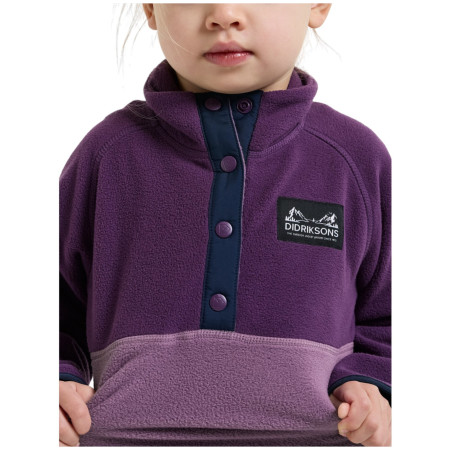 Bluza dziecięca Didriksons Monte Kids Half Bu 6 Northen Purple