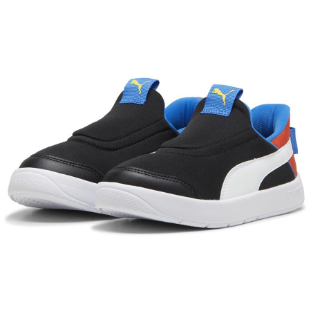Buty dziecięce Puma Courtflex v3 SLIPTECH PS Black