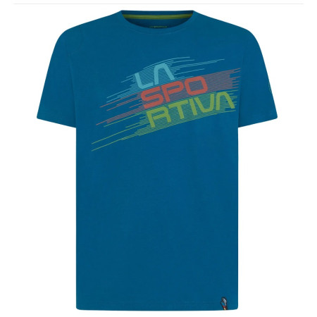 Koszulka męska La Sportiva Stripe Evo T-Shirt M niebieski Space Blue