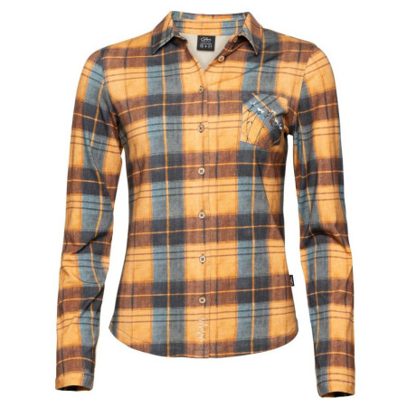 Koszula damska Chillaz Similaun 2.0 żółty/biały ochre geyblue