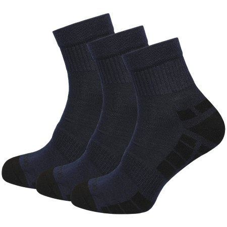 Skarpetki MOOA Silver Bamboo Mid 3-pack niebieski/czarny Blue/Black