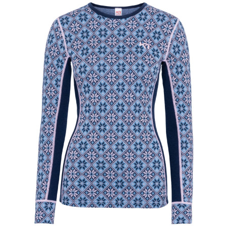 Damska koszulka Kari Traa Rose LS 2.0 ciemnoniebieski Dark Navy Blue