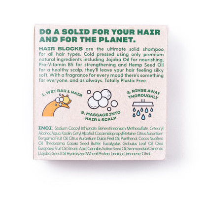 Szampon Totally Solid Solid Shampoo - Sweet Orange & Bergamot
