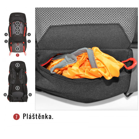 Plecak Husky Samont 60+10 L