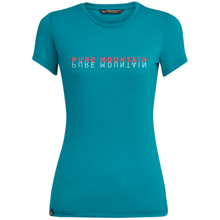 Koszulka damska Salewa PURE M. DRI-REL W S/S TEE niebieski OceanMelange