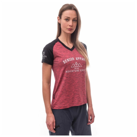 Damska koszulka kolarska Sensor Cyklo Charger