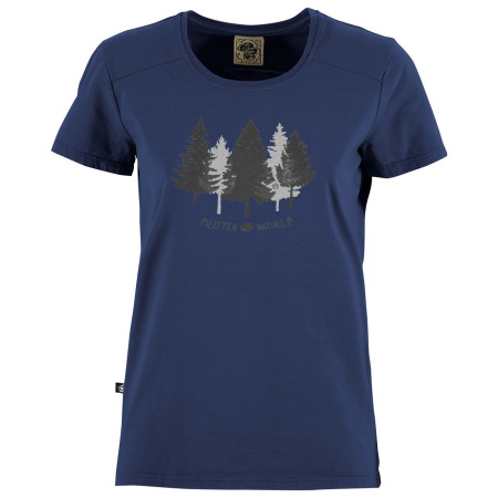 Koszulka damska E9 5Trees niebieski Vintageblue-769