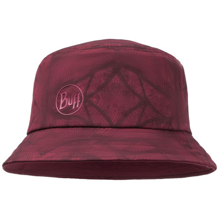 Kapelusz turystyczny Buff Trek Bucket Hat czerwony CalyxDarkRed