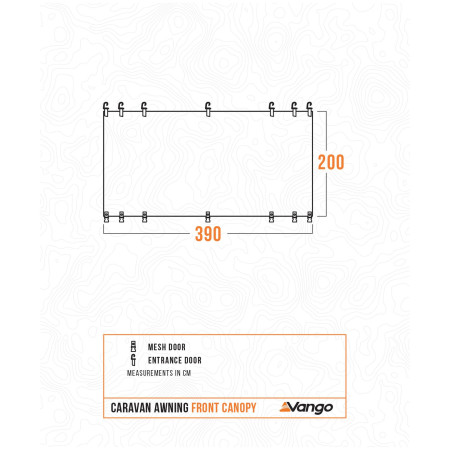 Namiot do karawanu Vango Caravan Awning Front Canopy