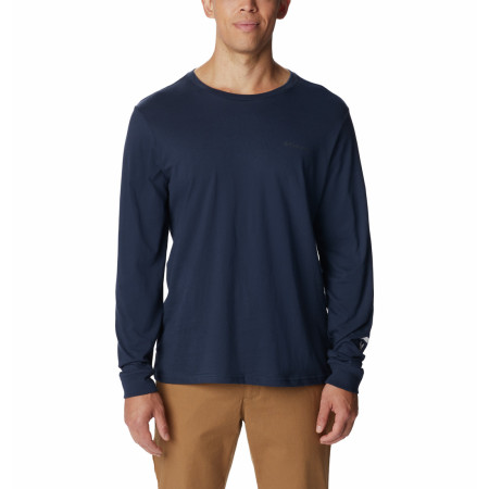 Koszulka męska Columbia CSC Basic Logo™ LS Sleeve ciemnoniebieski Collegiate Navy, CSC Sleeve Logo