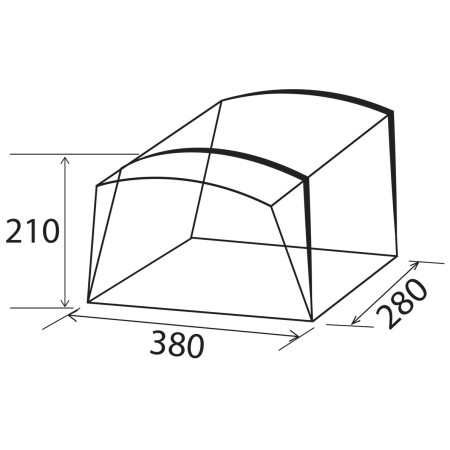 Zestaw przedsionek Brunner Wise A.I.R. TECH