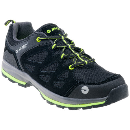 Buty męskie Hi-Tec Sajem Low czarny Black/Lime/DarkGrey