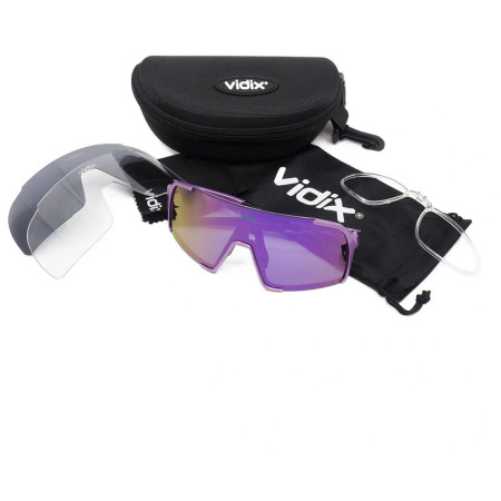 Okulary przeciwsłoneczne Vidix Vision 240108 fullset fioletowy purple