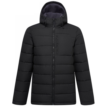 Męska kurtka pikowana Regatta Frankie Padded czarny Black(Iron)