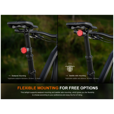 Tylna lampka błyskowa Fenix BC06R