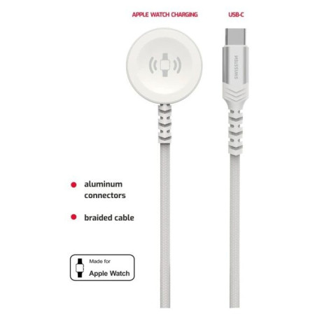 Kabel do ładowania i przesyłania danych Swissten Wireless charging cable for Apple Watch 1,2 m