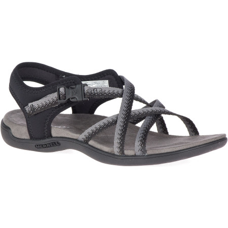 Sandały damskie Merrell District Muri Lattice czarny/szary Black/Charcoal