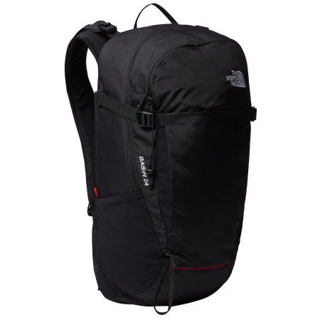 Mały plecak turystyczny The North Face Basin 24 czarny Tnf Black-Tnf Black-Npf