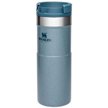 Kubek termiczny Stanley Neverleak 470 ml niebieski Hammertone ice