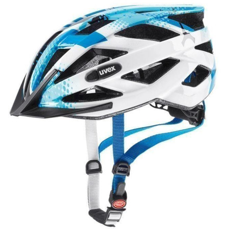 Kask rowerowy Uvex Air wing 2024 biały/niebieski White/Blue