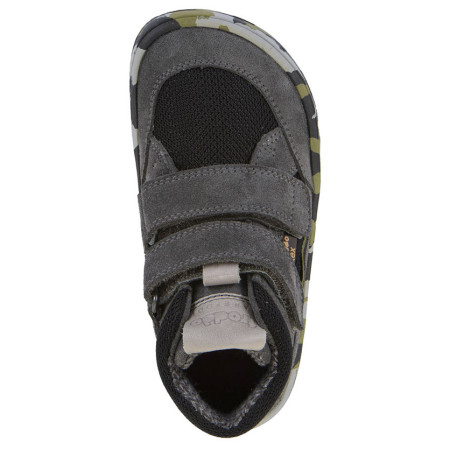 Dziecięce całoroczne buty barefoot Frodo Barefoot Tex Fun Autumn Grey/Black