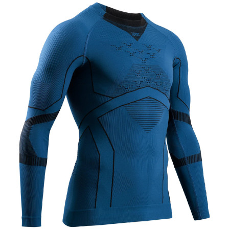 Męska koszulka X-Bionic Energy Accumulator Light Shirt Ls Men niebieski
