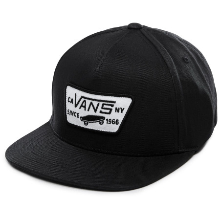 Dziecięca bejsbolówka Vans By Full Patch Snapba czarny True Black