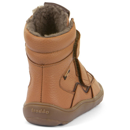 Dziecięce buty zimowe Frodo Barefoot Tex Winter Cognac