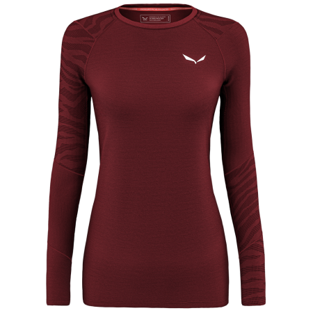 Koszulka damska Salewa Cristallo Warm Amr W L/S Tee.