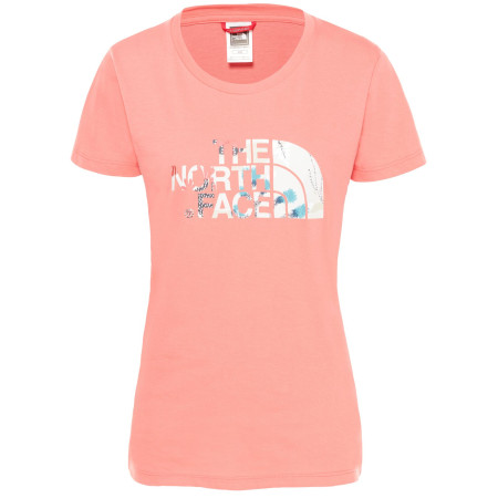 Koszulka damska The North Face Easy Tee różowy SpicedCoral